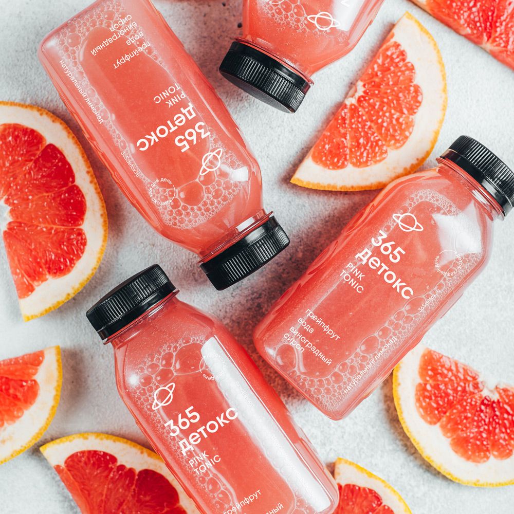 Розовый лимонад PINK TONIC