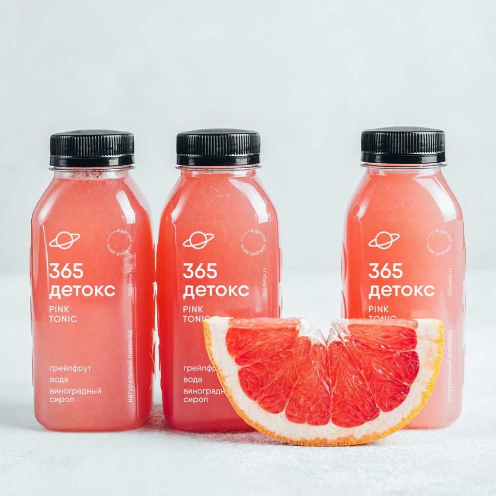 Розовый лимонад PINK TONIC